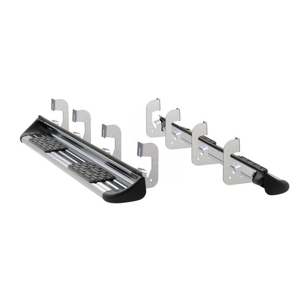 STAINLESS STEEL SIDE ENTRY STEPS POLISHED